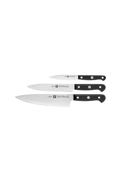 ZWILLING Gourmet Bıçak Seti Siyah 3 Parça ürün görseli 1