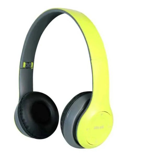 P47 Bluetooth Kablosuz Kulaküstü Kulaklık - Resim 4