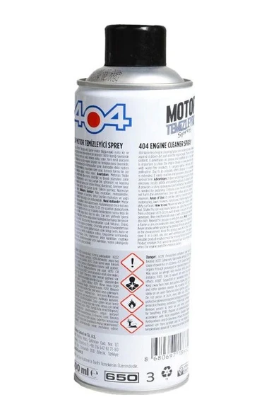 404 Motor Temizleyici 500 Ml. - Resim 2