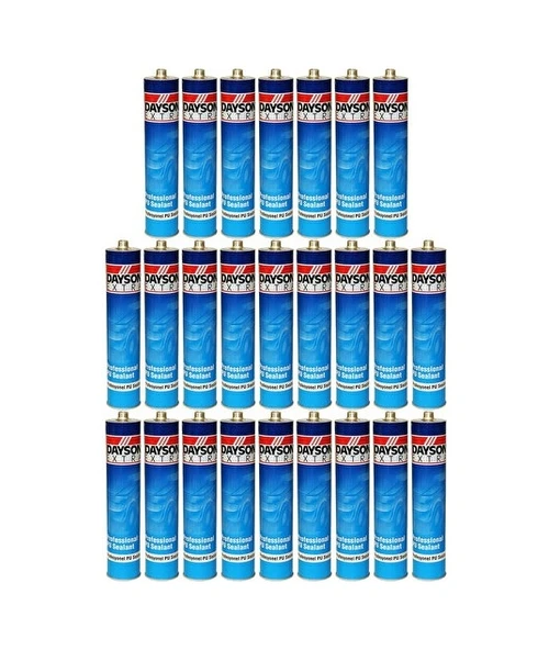 Dayson 25 Adet Dayson Pu Mastik Silikon Yapıştırıcı Gri 280 Ml ürün görseli 1