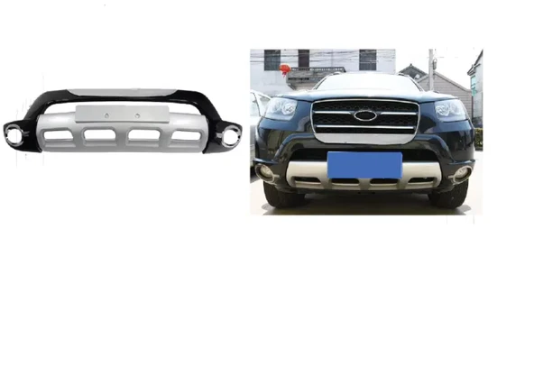 Hyundai Santa Fe 2007 2012 Arası Ön Koruma Difüzör Abs (Plastik) ürün görseli 1