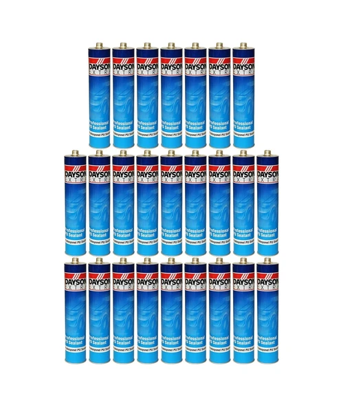 25 Adet Dayson Pu Mastik Silikon Yapıştırıcı Beyaz 280 Ml Beyaz ürün görseli 1