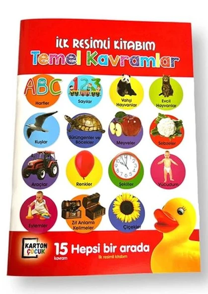 Benim İlk Kitabım Temel Kavramlar ürün görseli 1