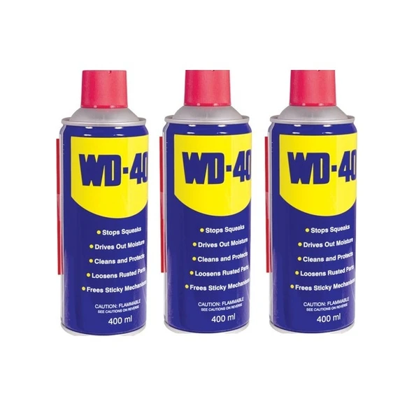 Wd-40 Çok Amaçlı Pas Sökücü 400 ml (3 Adet) ürün görseli 1