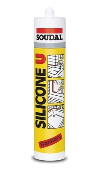 Soudal Silikon Şeffaf 280gr 10 Adet ürün görseli 1