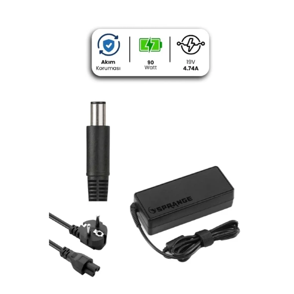 19V 4.74A 7.4 * 5.0mm 90W HP İçin Laptop Adaptör ürün görseli 1