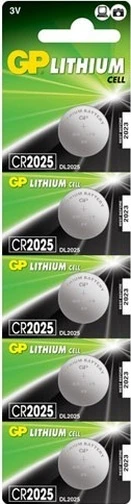 Toptan Gp CR 2025 Pil 5 Adet,Toptan Gp Pil,DL2025 ürün görseli 1