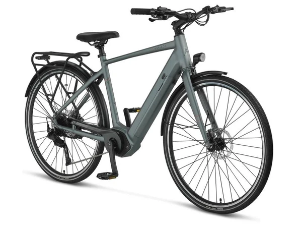 MOSSO HORIZON ELEKTRİKLİ ŞEHİR BİSİKLET 500H HYD 28 JANT 9 VİTES SMOKE GRAY ürün görseli 1