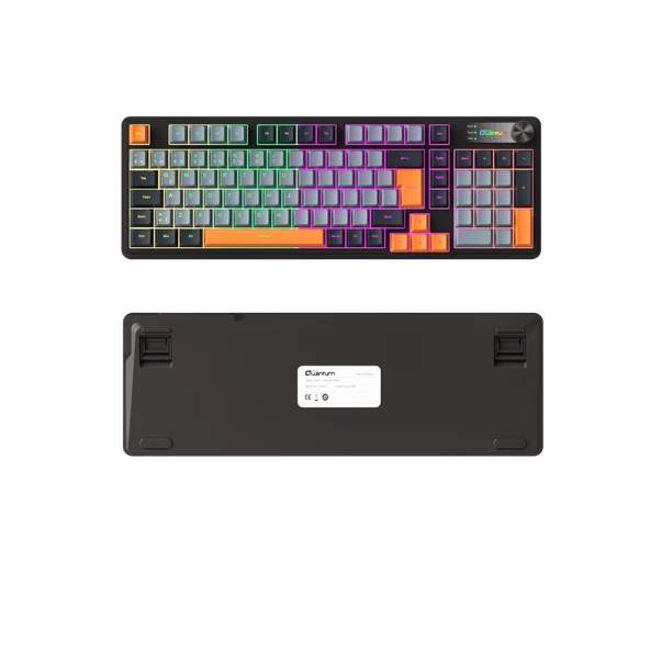 Quantum Gaming Lumitech Membran IP98 19 Tuş Anti-Ghosting RGB Gaming Kablolu Klavye ürün görseli 1