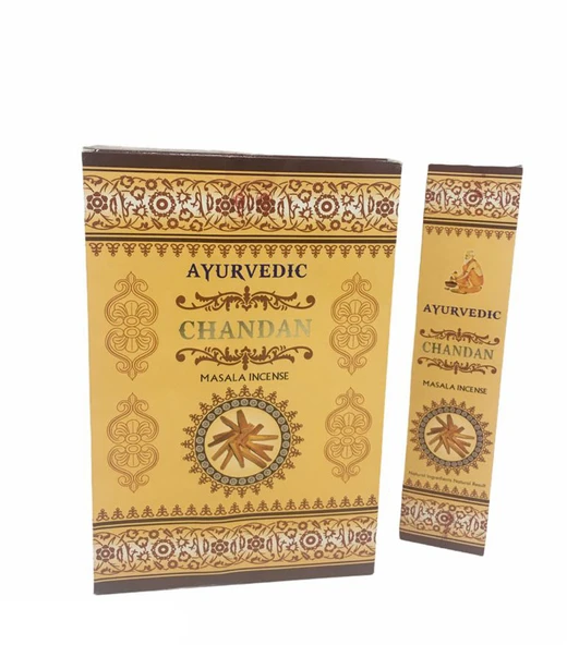 Ayurvedic Chandan Aromalı Tütsü ürün görseli 1