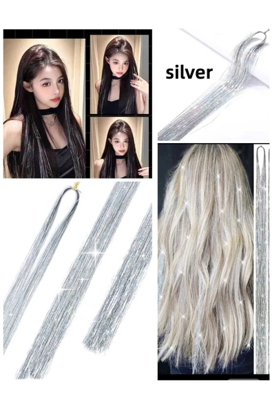 COZYCE COZYCE 1 Paket Simli Saç Aksesurı/ Saç Işıltısı ürün görseli 1
