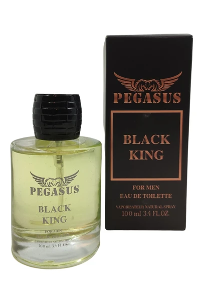 PEGASUS PEGASUS Erkek Parfümü Black King 100 ml Edt ürün görseli 1