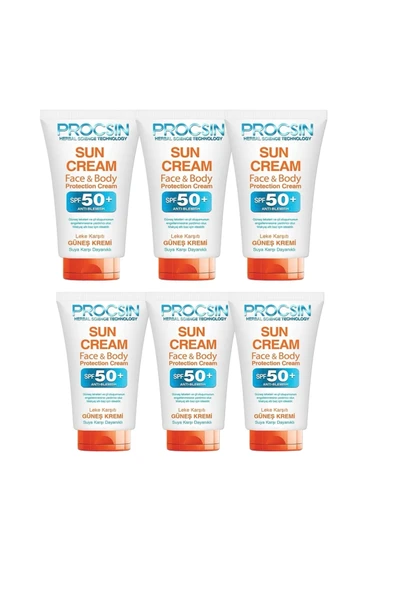 PROCSIN PROCSIN Leke Karşıtı Güneş Koruyucu 6lı Set ürün görseli 1