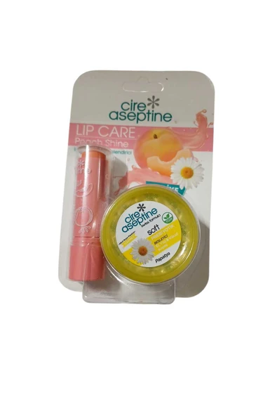 CIRE ASEPTINE CIRE ASEPTINE LİP CARE PEACH&30ML PAPATYA KREM ürün görseli 1