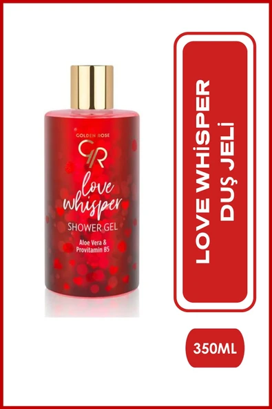 GOLDEN ROSE GOLDEN ROSE Love Whisper Shower Gel - Duş Jeli ürün görseli 1
