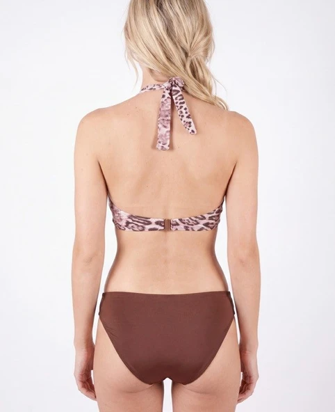Nbb Bayan Leopar Desenli Bikini Mayo 51701 - Resim 2