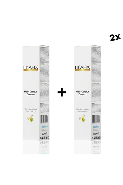 LİLAFİX LİLAFİX 6/37 Bronz Kahve 2'li Krem Tüp Boya - 60 Ml ürün görseli 1