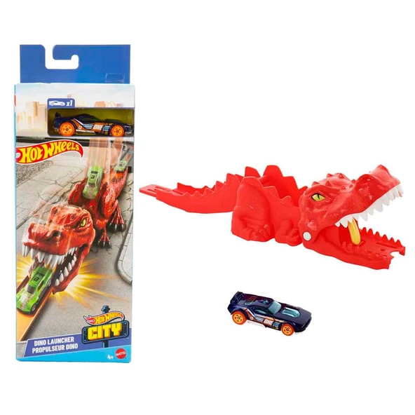 Hot Wheels HW City Nemesis Launcher - Vahşi Fırlatıcılar Dinozor ürün görseli 1