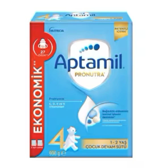 Aptamil Pronutra 4 Devam Sütü 900 gr 1-2 Yaş - Resim 2