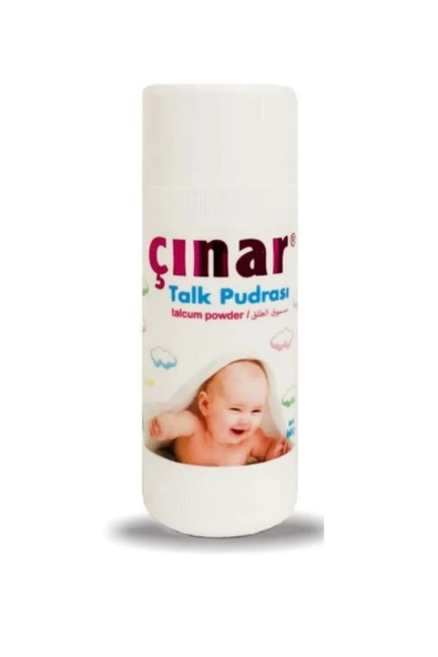 Çınar Talk Pudrası 60 Gr Bebeğinizn cildini nemlenmesine yardımcı olur Hassa ciltler,bebekler,yetişkin kullanımı için uygundur Traş sonrası cildinizin yumuşamasında etkilidir ürün görseli 1