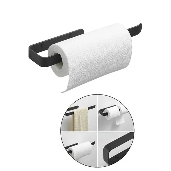 Metal Mat Siyah Havluluk - Resim 3