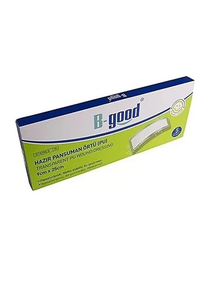 B-Good Su Geçirmez Hazır Pansuman Örtü 9x25 cm 5'li ürün görseli 1