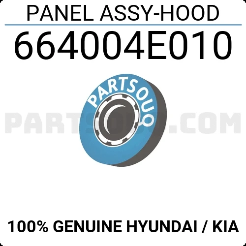 Kia Bongo 2004-2011 Motor Kaputu (Oem No: 664004E010) ürün görseli 1