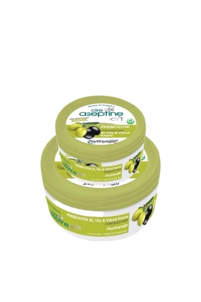 Cire Aseptine Soft Prebiyotik Zeytin Krem 100 ml + 30 ml ürün görseli 1