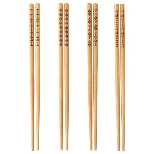 Çin Çubukları Chopsticks (10 Çift) - Resim 2