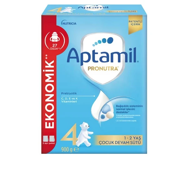 Aptamil Pronutra 4 Devam Sütü 900 gr 1-2 Yaş ürün görseli 1