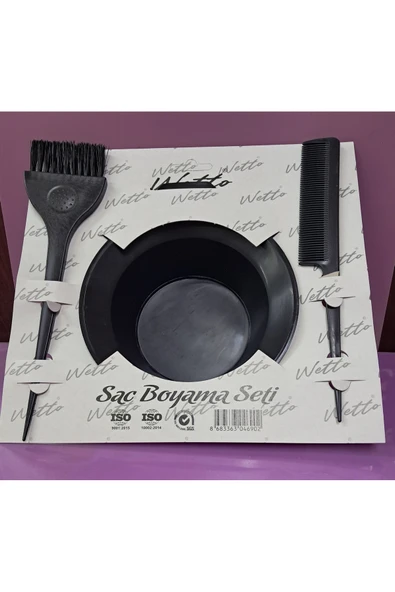 WETTO WETTO Saç Boyama Seti ürün görseli 1