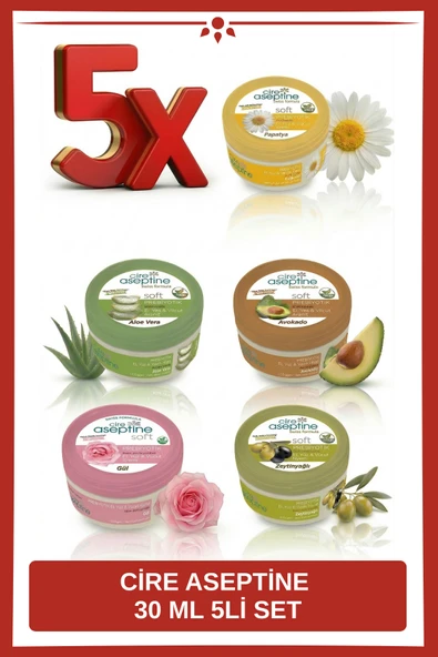 CIRE ASEPTINE CIRE ASEPTINE 5 Adet X Soft Prebiyotik El, Yüz & Vücut Kremi 30 Ml ürün görseli 1