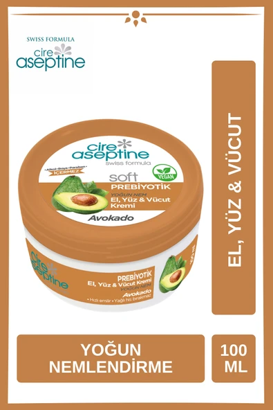 CIRE ASEPTINE CIRE ASEPTINE Soft Avokado Nemlendirici Bakım Krem 100 ml ürün görseli 1
