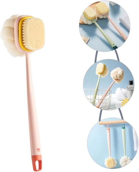 Çift Taraflı Banyo Duş Fırçası - Resim 2