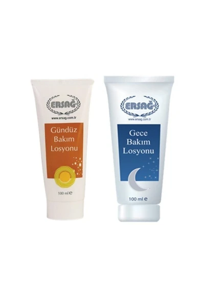 Ersağ Gece + Gündüz Bakım Losyonu 100 ml 2'li ürün görseli 1