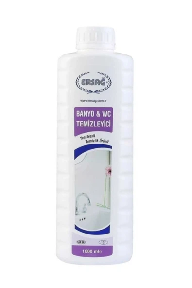 Ersağ Banyo Wc Temizleyici Antibakteriyel & Antifungal 1000 Ml ürün görseli 1