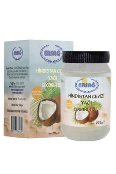 Ersağ Hindistan Cevizi Yağı -270gr ürün görseli 1