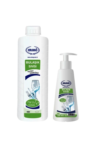Ersağ Bulaşık Sıvısı Hoş Kokulu 1000ml + Aparatlı Kutusu ürün görseli 1