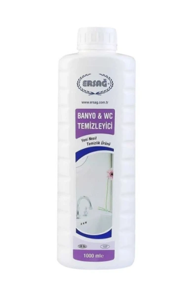 Ersağ Banyo Wc Temizleyici & Antifungal 1000 ml Aparatsız ürün görseli 1