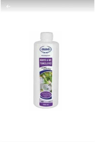 Ersağ Banyo Ev Temizliği 1000ml ürün görseli 1