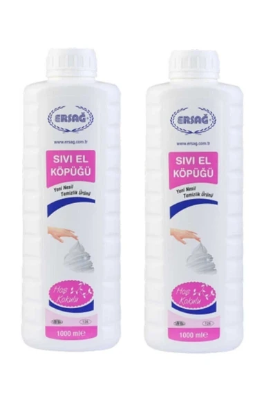 Ersağ Sıvı El Köpüğü 1000ml 2 Adet 127-33 ürün görseli 1