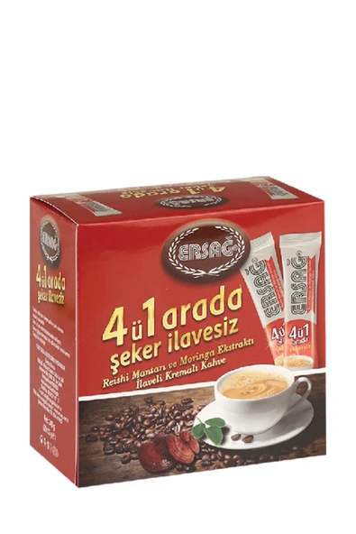 Ersağ 4 Ü 1 Arada Kahve (Tek İçimlik) Yumuşak İçim ürün görseli 1