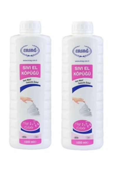 Ersağ Sıvı El Köpüğü 1000ml 2 Adet 127-30 ürün görseli 1