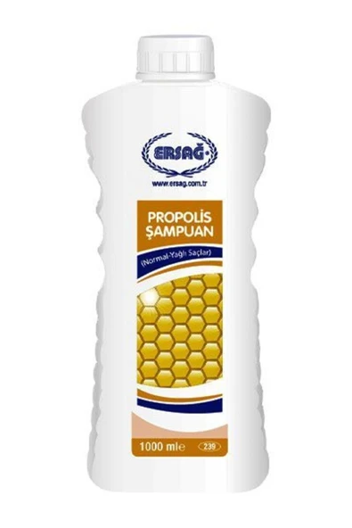 Ersağ Propolisli Şampuan (NORMAL-YAĞLI SAÇLAR) 1000ml 239-4 ürün görseli 1