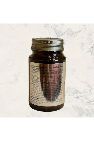 Ersağ Metilkobalamin Vitamin B12 - Resim 3