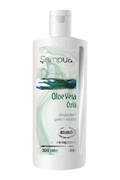 Ersağ Aloe Vera Özlü Şampuan 300 ml ürün görseli 1