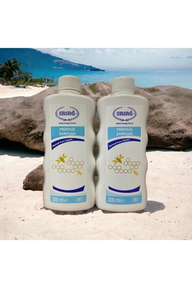Ersağ ERSAĞ 2 li Propolisli Şampuan (normal-kuru) Saçlar 300 ml ürün görseli 1