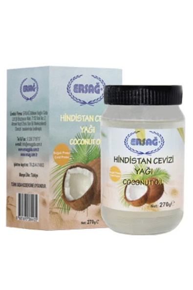 Ersağ Hindistan Cevizi Yağı 270 Gr ürün görseli 1