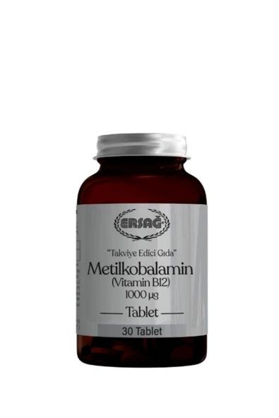 Ersağ Ersağ Metilkobalamin (Vitamin B12 Tablet) ürün görseli 1