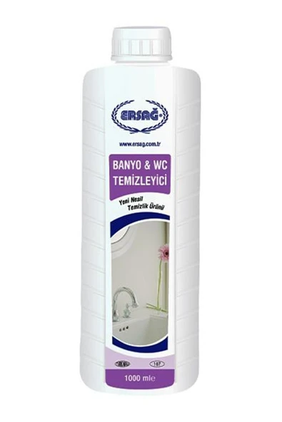 Ersağ Banyo Wc Temizleyici & Antifungal 1000 Ml Aparatsız ürün görseli 1